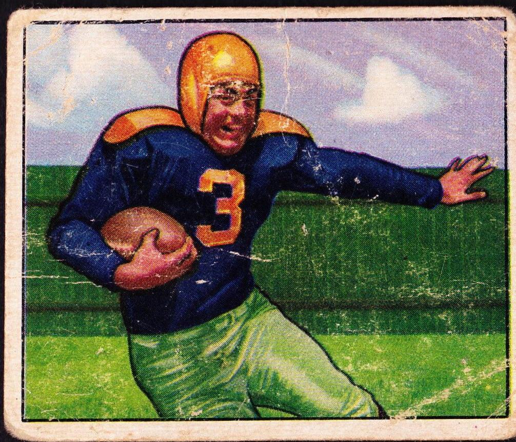 Tony Canadeo #9 Football Cards 1950 Bowman