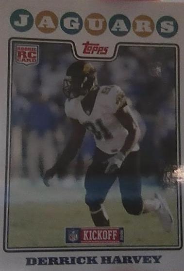 Derrick Harvey #216 2008 Topps Kickoff Football