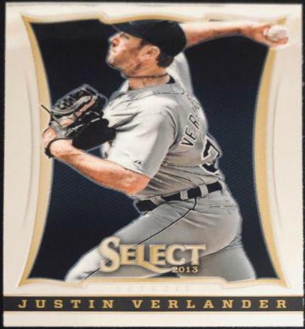 Justin Verlander #35 Baseball Cards 2013 Panini Select