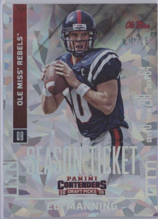 Eli Manning [Cracked Ice Ticket] #40