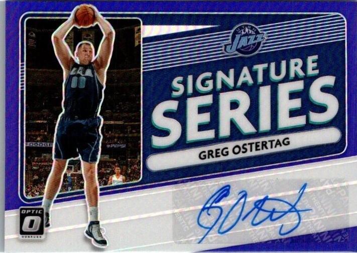 Greg Ostertag [Purple] #SS-GOS