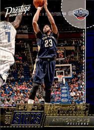 Anthony Davis #17 Basketball Cards 2016 Panini Prestige Stat Stars