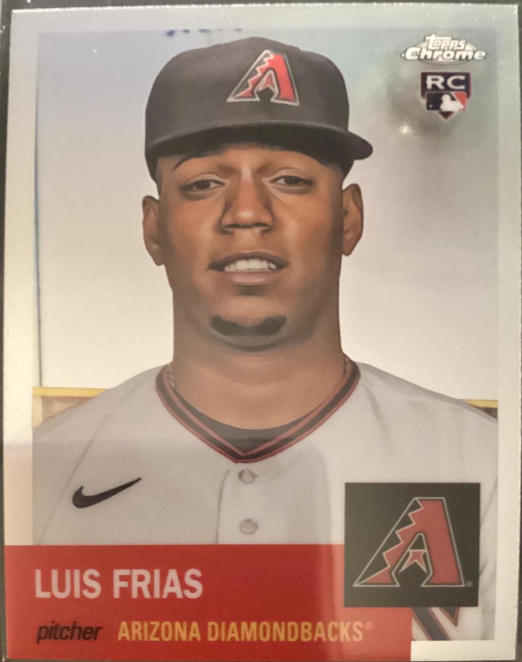 Luis Frias #116 Baseball Cards 2022 Topps Chrome Platinum Anniversary