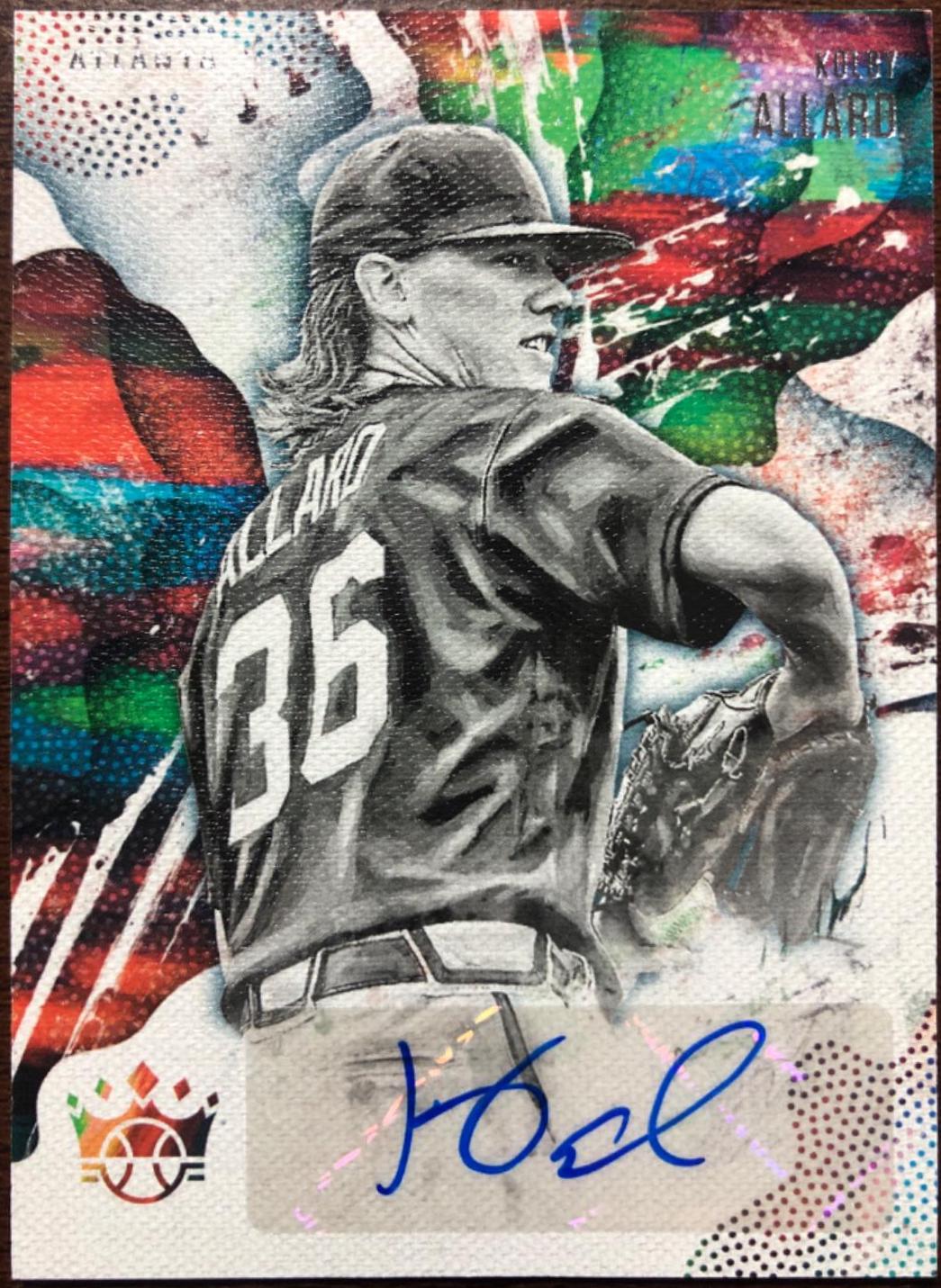 Kolby Allard #DKS-KA Baseball Cards 2019 Panini Diamond Kings DK Signatures