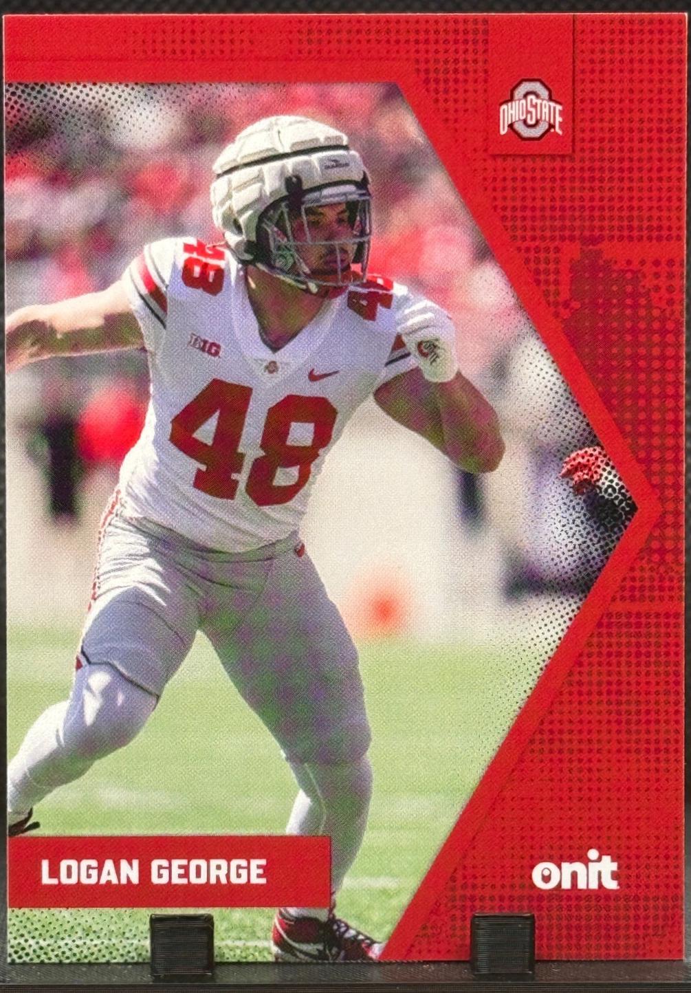 Logan George #B-63 2025 Onit Ohio State Football