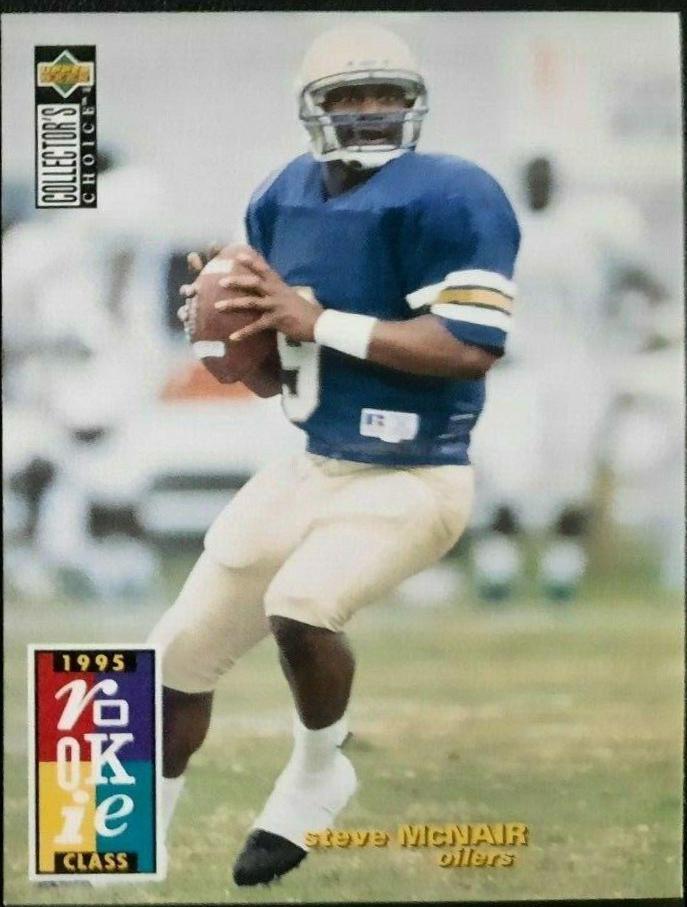 Steve McNair #3 Football Cards 1995 Collector's Choice