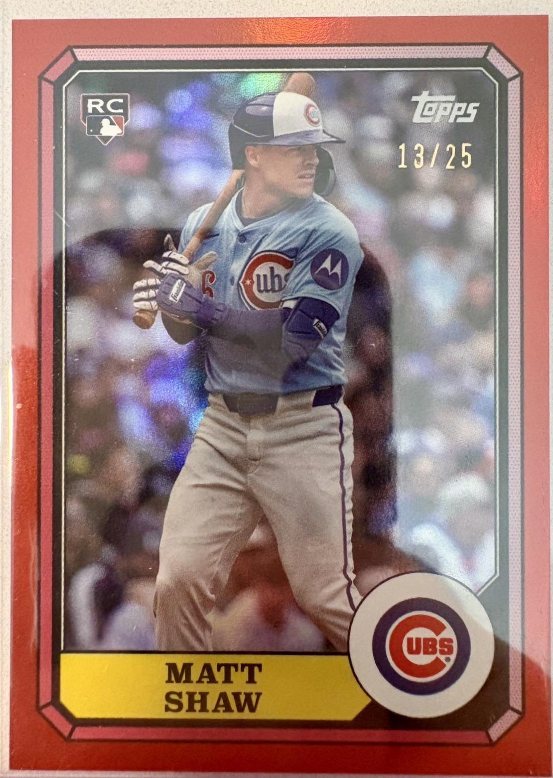 Matt Shaw [Red] #263