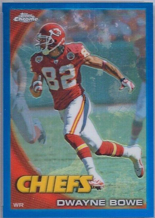 Dwayne Bowe [Blue Refractor] #C177
