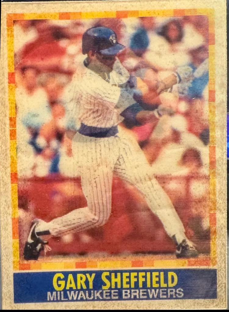 Gary Sheffield #52 Baseball Cards 1990 Sportflics