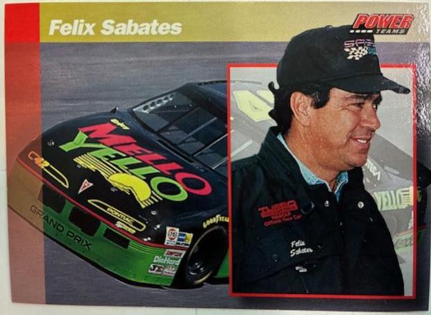 Felix Sabates #PT12 Racing Cards 1994 Power Racing Pro Set NASCAR