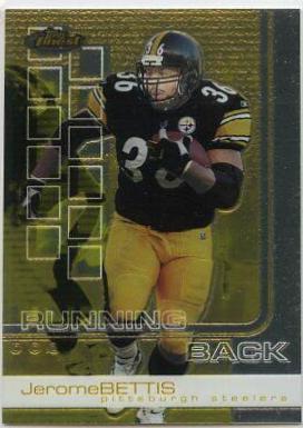 Jerome Bettis #21 Football Cards 2002 Topps Finest