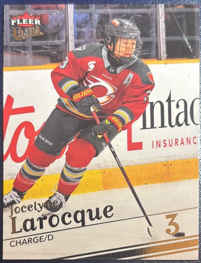 Jocelyne Larocque #65 2025 Fleer Ultra Pwhl Hockey