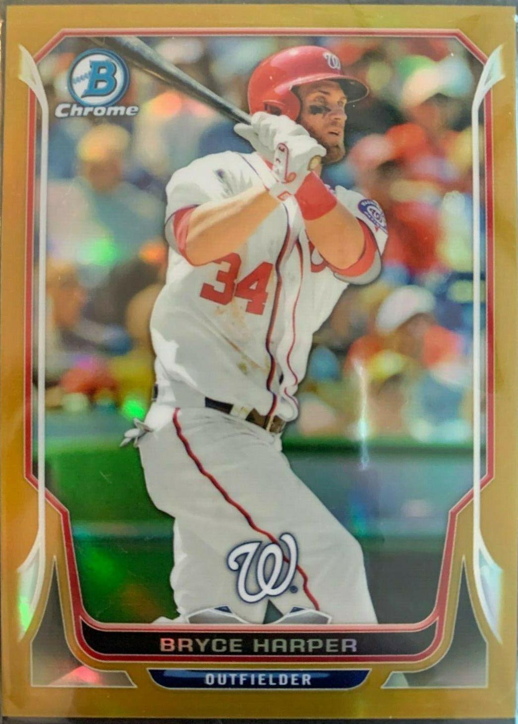 Bryce Harper [Gold Refractor] #175