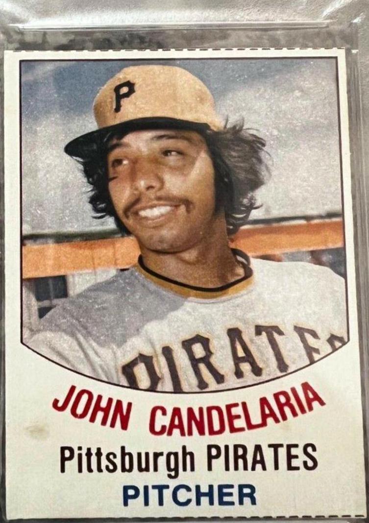 John Candelaria #80 Baseball Cards 1977 Hostess Twinkies Hand Cut