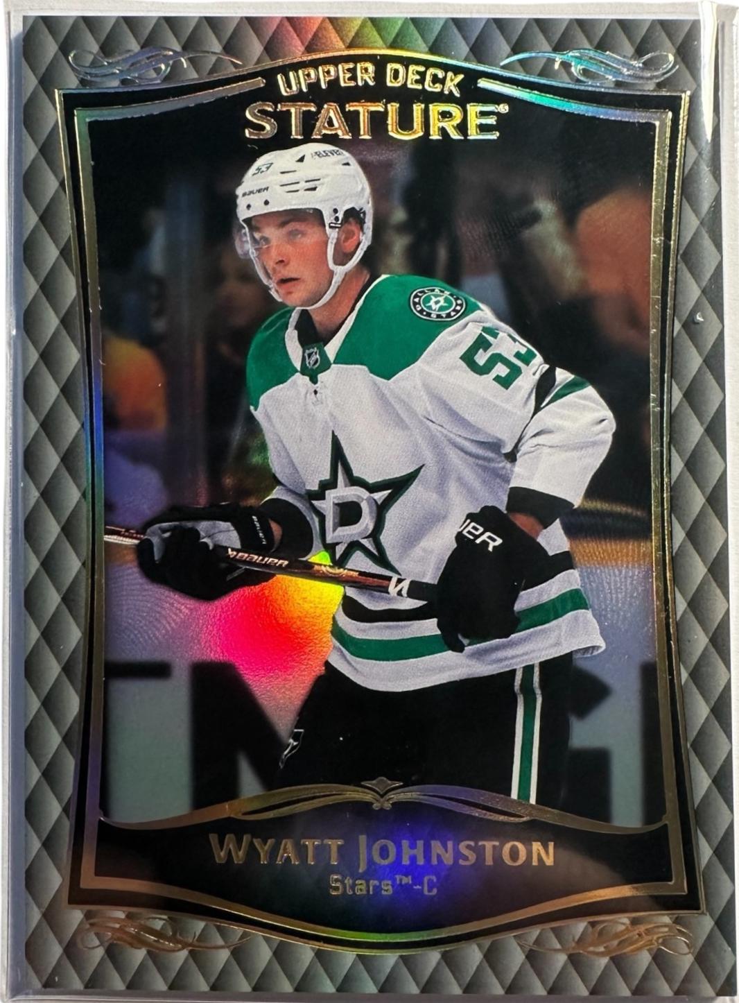 Wyatt Johnston #25 2024 Upper Deck Stature 2023 Update Hockey