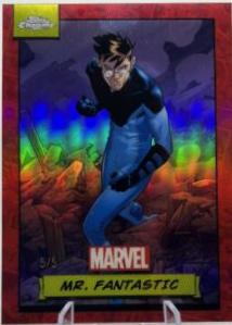 Mr. Fantastic [Red Refractor] #21