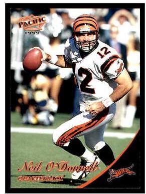 Neil O'Donnell #96 Football Cards 1999 Pacific