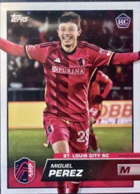 Miguel Perez #102 Soccer Cards 2023 Topps MLS
