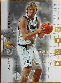 Dirk Nowitzki #11 Basketball Cards 2001 Ultimate Collection