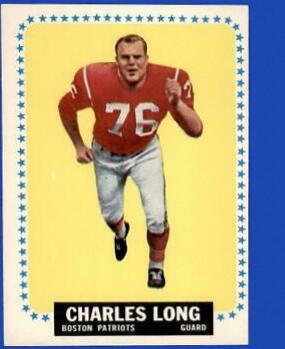 Charles Long #13 Football Cards 1964 Topps