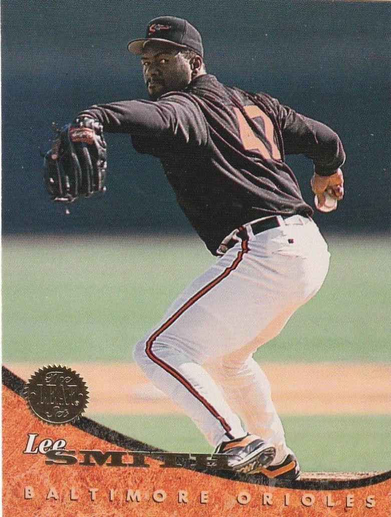 lee smith #357 Baseball Cards 1994 Leaf