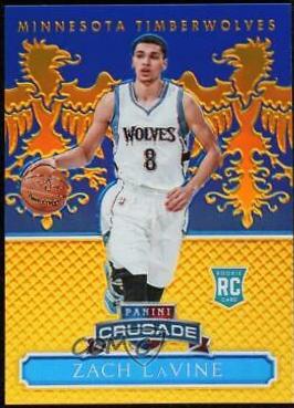 Zach LaVine #166 2014-15 Panini Excalibur Basketball Crusade