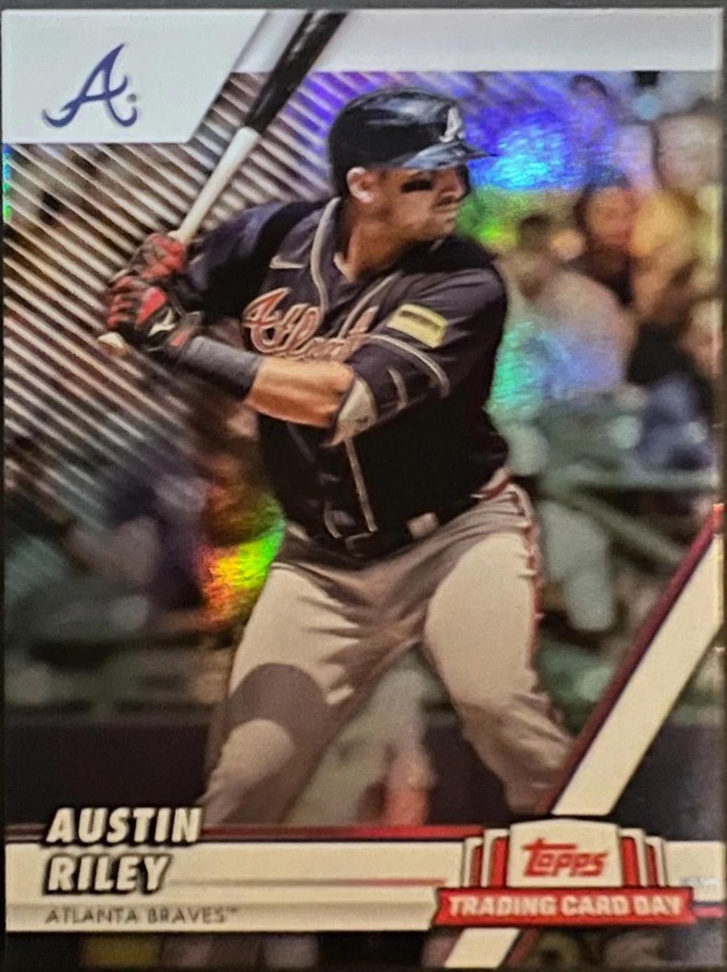 Austin Riley #ATL-3 Baseball Cards 2024 Topps National Trading Card Day SGA