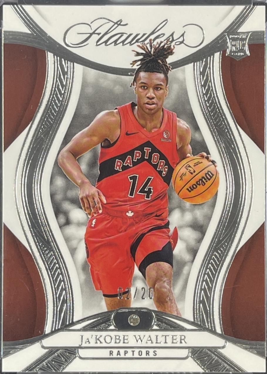 Ja'Kobe Walter #72 2024 Panini Flawless Basketball