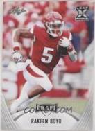 RAKEEM BOYD #22 Football Cards 2021 Leaf Ultimate Draft