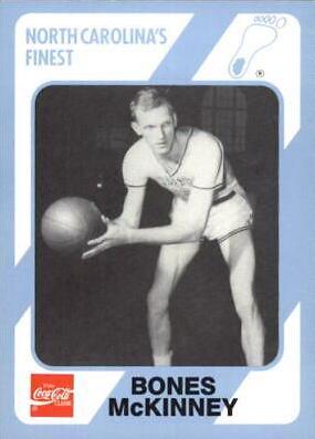 Bones McKinney #126 1989 Collegiate Collection North Carolina Basketball