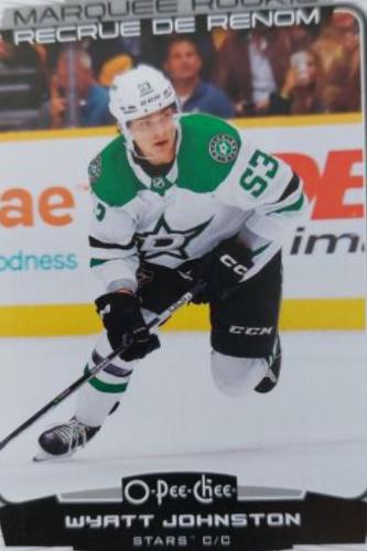 Wyatt Johnston #597 Hockey Cards 2022 O Pee Chee