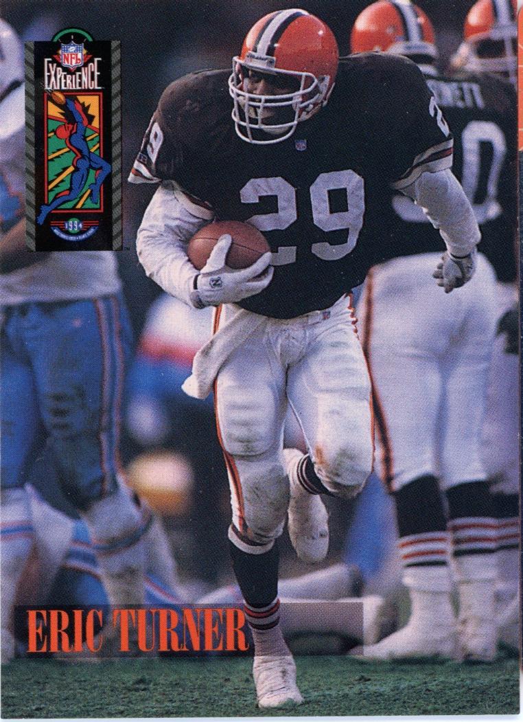Eric Turner #19 Football Cards 1994 Classic NFL Experience