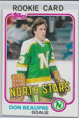 Don Beaupre #103 Hockey Cards 1981 Topps