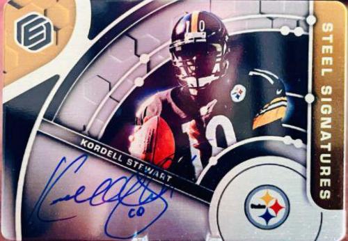 Kordell Stewart #SS-KOS 2022 Panini Elements Football Steel Signatures
