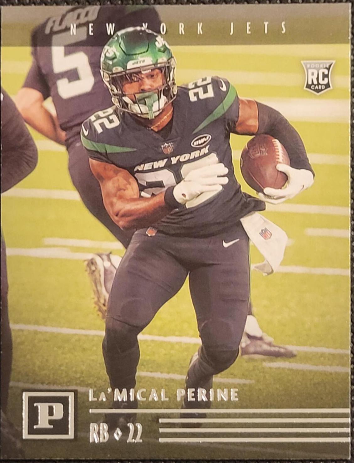 La'Mical Perine #PA-29 Football Cards 2020 Panini Chronicles Panini