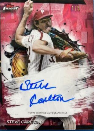 Steve Carlton [Red Lava Refractor] #FA-SC
