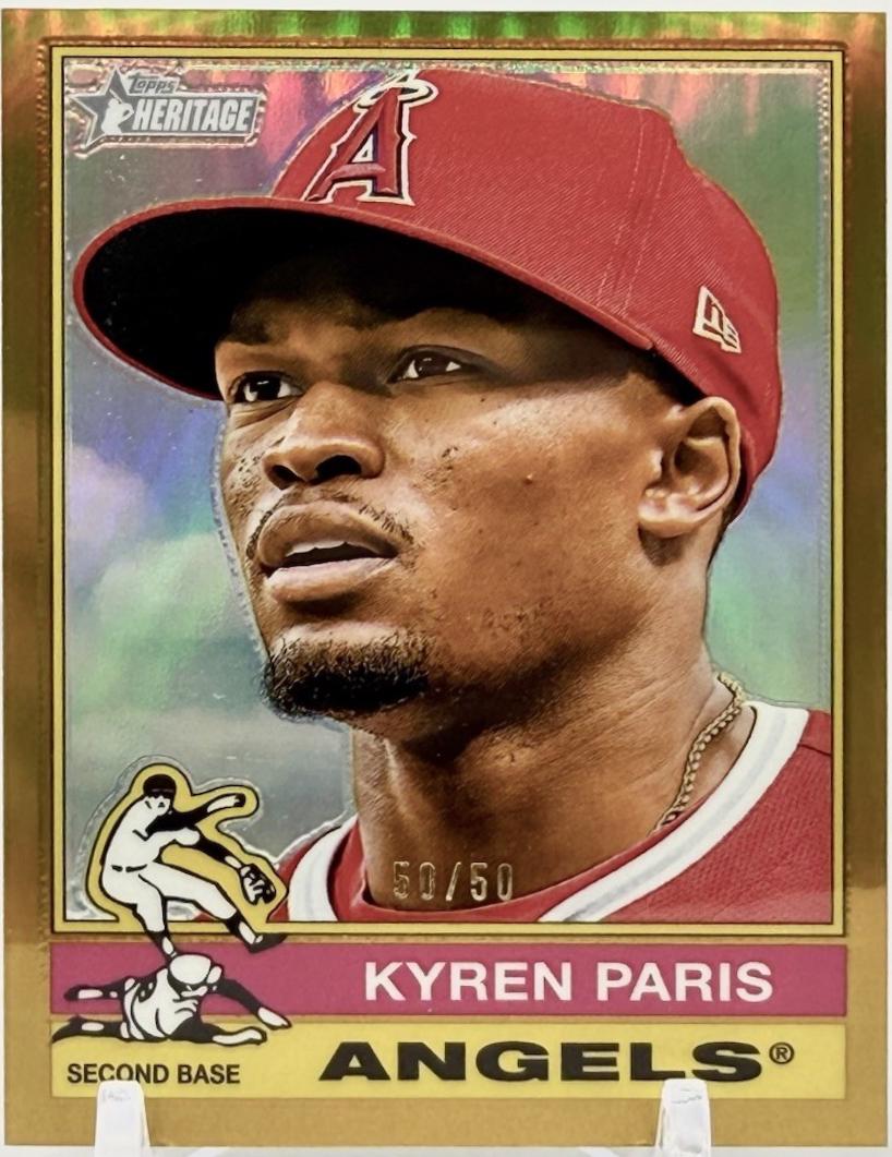 Kyren Paris [Gold Chrome] #528