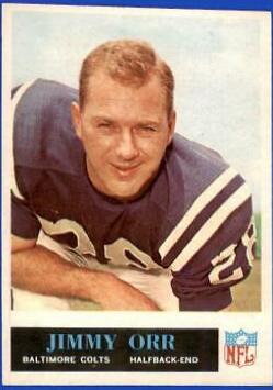 Jimmy Orr #9 Football Cards 1965 Philadelphia