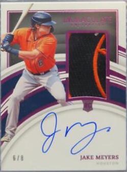 Jake Meyers [Patch Autograph Pink] #117