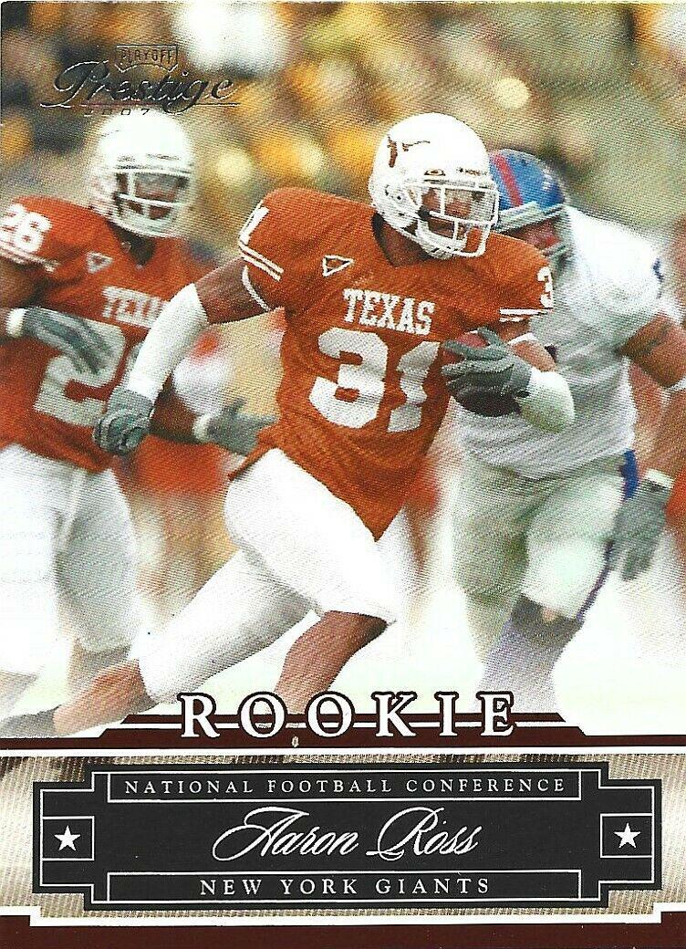 Aaron Ross #197 2007 Playoff Prestige Football