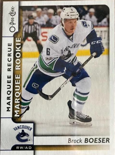 Brock Boeser #504 Hockey Cards 2017 O Pee Chee