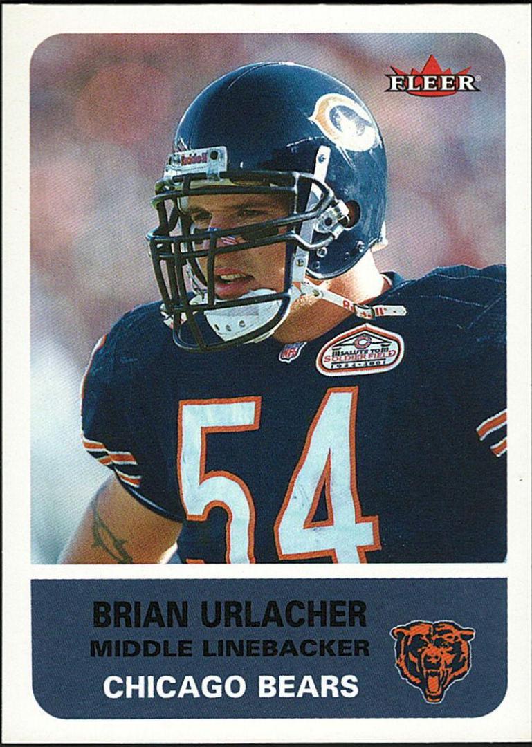 Brian Urlacher #42 2002 Fleer Football