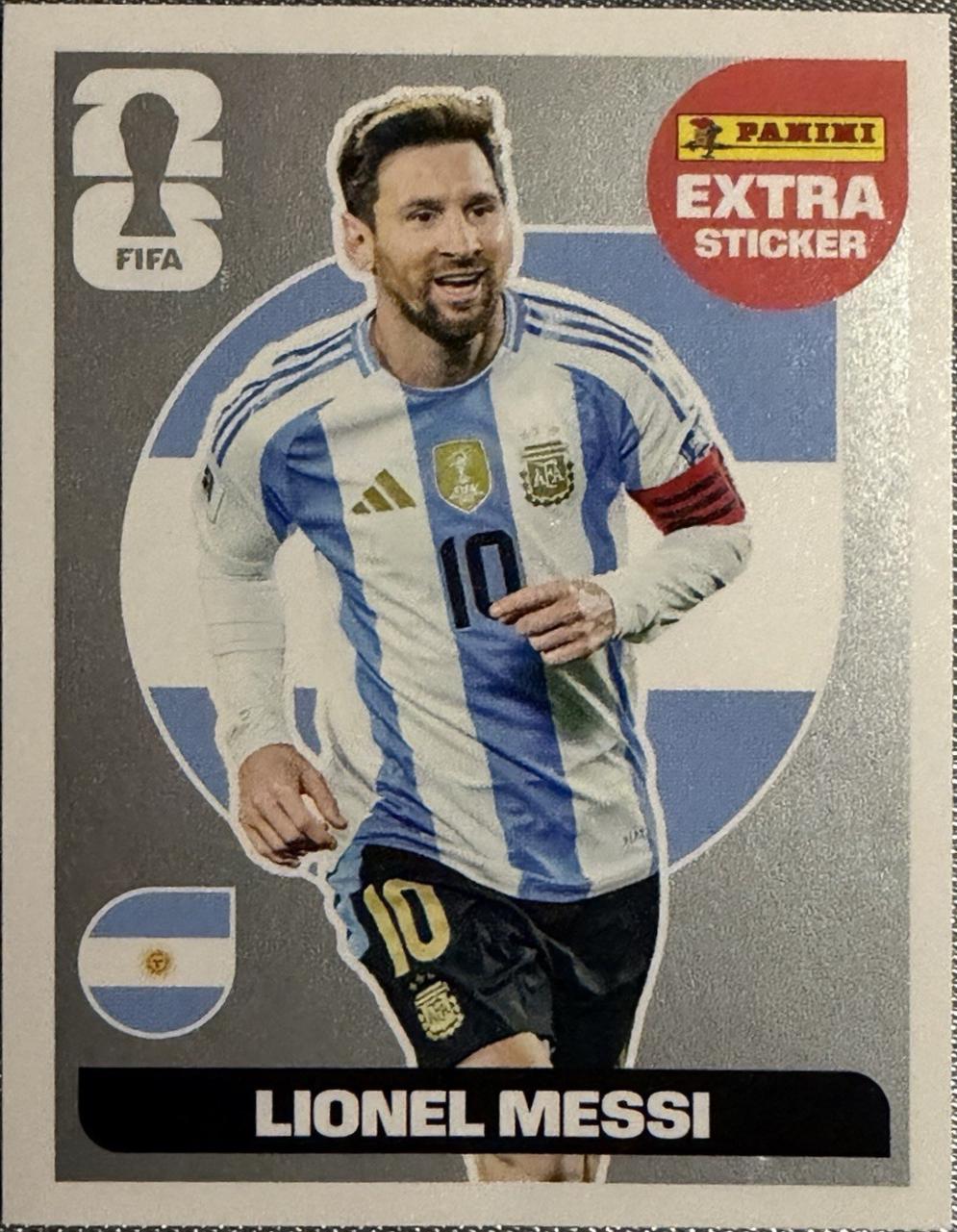 Lionel Messi [Silver] Preise | 2026 Panini FIFA World Cup Sticker ...