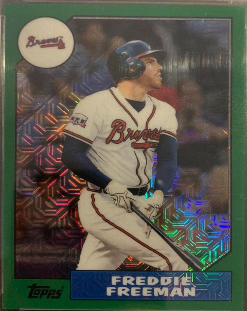 Freddie Freeman [Green] #87-FF