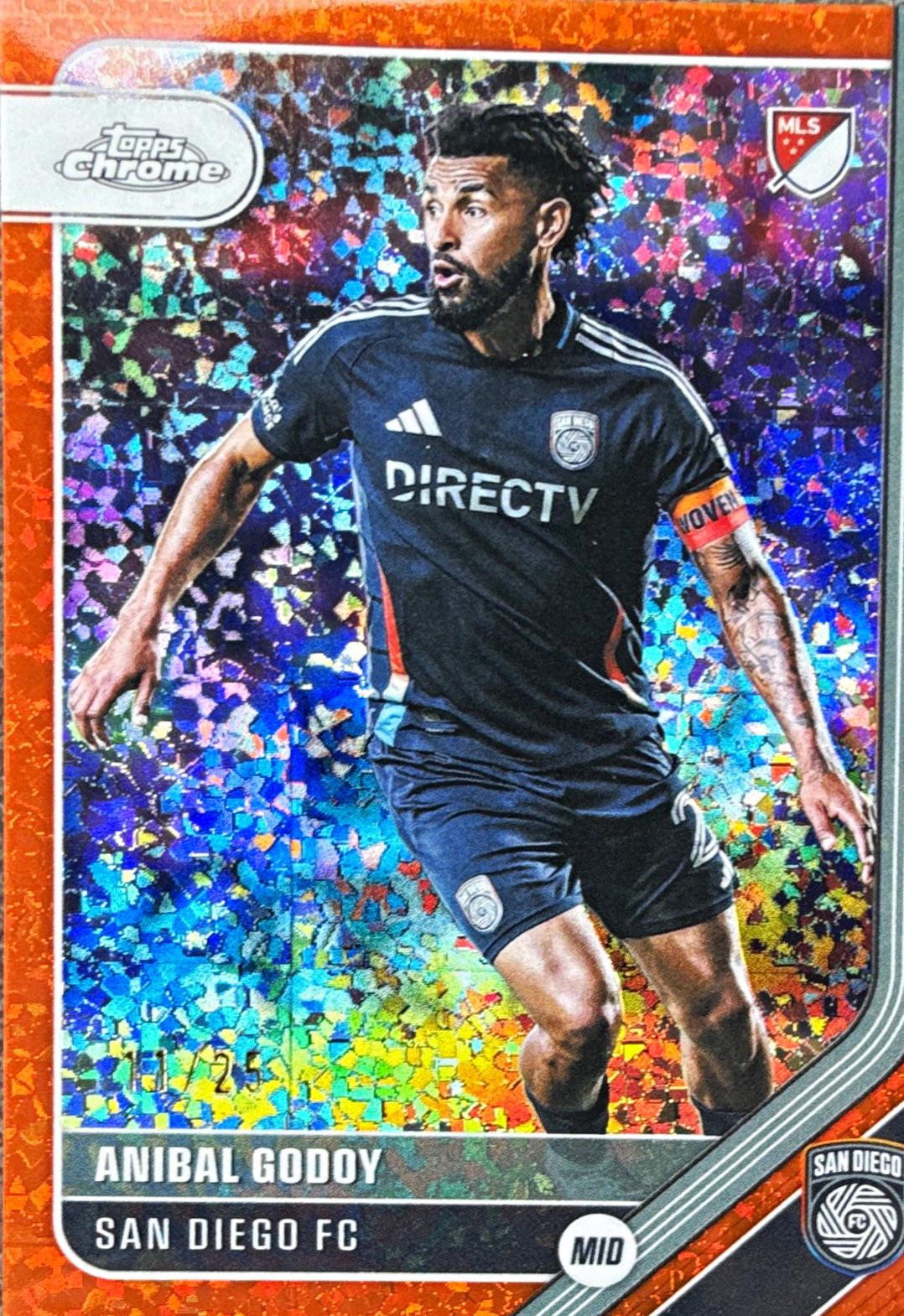 Anibal Godoy #141 2026 Topps Chrome MLS