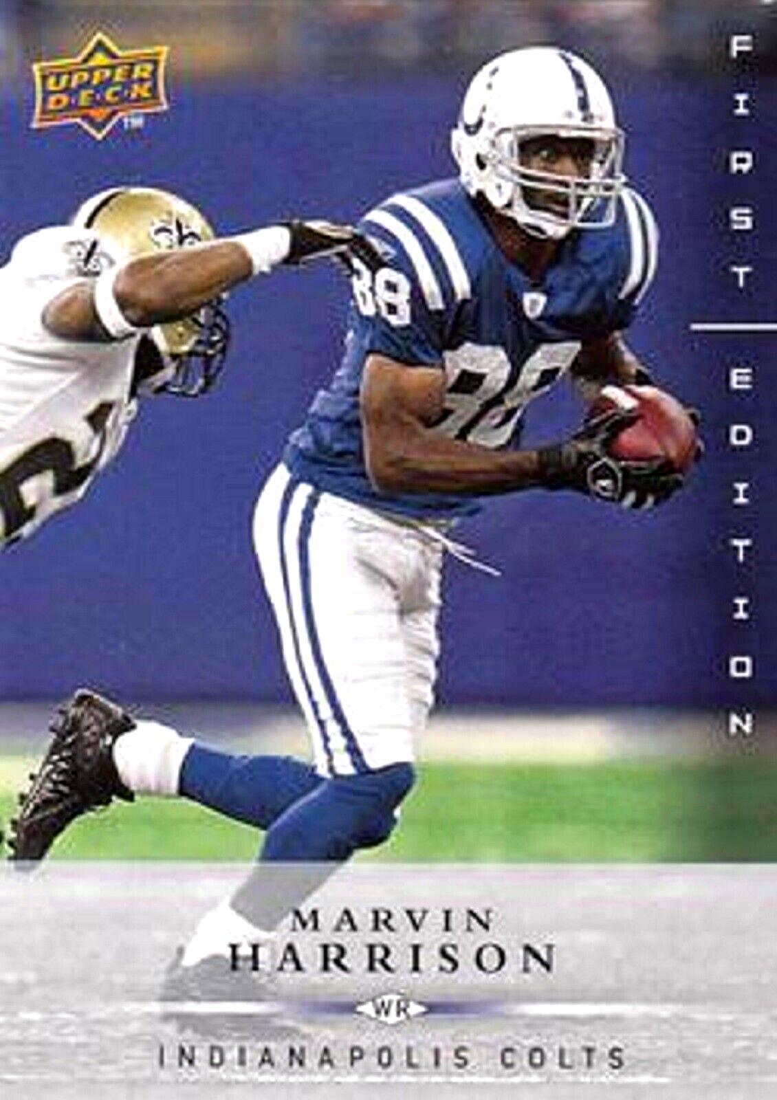 Marvin Harrison #66 2008 Upper Deck First Edition Football