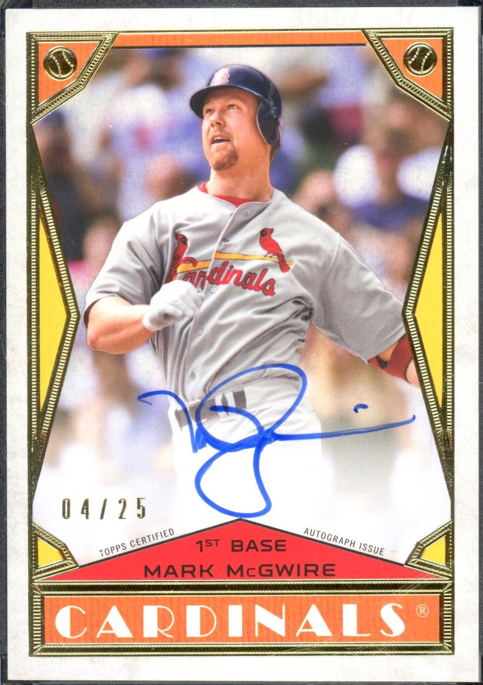 Mark McGwire #BC2-MM 2018 Topps Brooklyn Collection Autographs Baseball