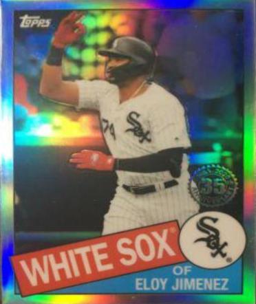 Eloy Jimenez #85TC-11 Baseball Cards 2020 Topps Chrome 1985