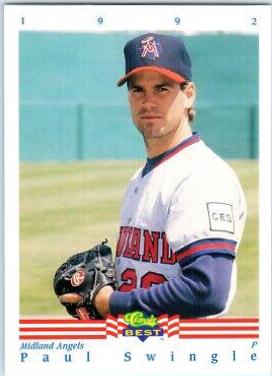 Paul Swingle #339 1992 Classic Best Baseball