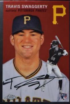Travis Swaggerty #27 Baseball Cards 2023 Topps Chrome Platinum Anniversary